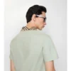 Camisas de algodón con cuello a cuadros Camisas de algodón con cuello a cuadros