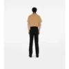 Camisas de algodón con cuello a cuadros Camisas de algodón con cuello a cuadros