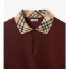 Camisas de algodón con cuello a cuadros Camisas de algodón con cuello a cuadros