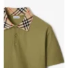 Camisas de algodón con cuello a cuadros Camisas de algodón con cuello a cuadros
