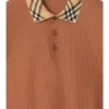 Camisas de algodón con cuello a cuadros Camisas de algodón con cuello a cuadros