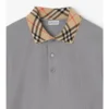 Camisas de algodón con cuello a cuadros