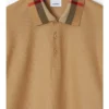 Camisas de algodón con cuello a cuadros Camisas de algodón con cuello a cuadros