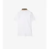 Camisas de algodón con cuello a cuadros Camisas de algodón con cuello a cuadros