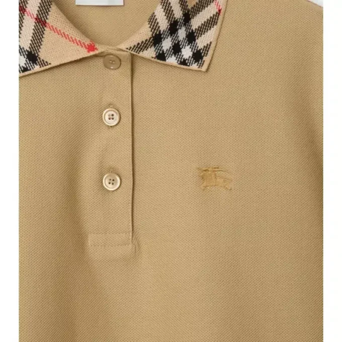 Camisas de algodón con cuello a cuadros Camisas de algodón con cuello a cuadros