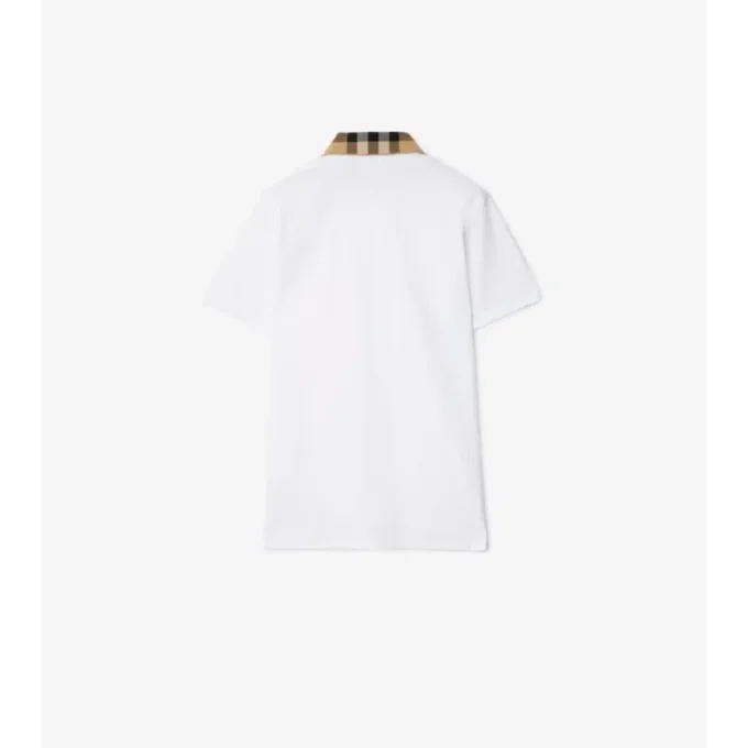 Camisas de algodón con cuello a cuadros Camisas de algodón con cuello a cuadros