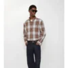 Camisas de algodón con estampado de cuadros Madras Camisas de algodón con estampado de cuadros Madras
