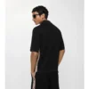 Camisas de algodón con ribetes a cuadros Camisas de algodón con ribetes a cuadros