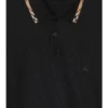 Camisas de algodón con ribetes a cuadros Camisas de algodón con ribetes a cuadros