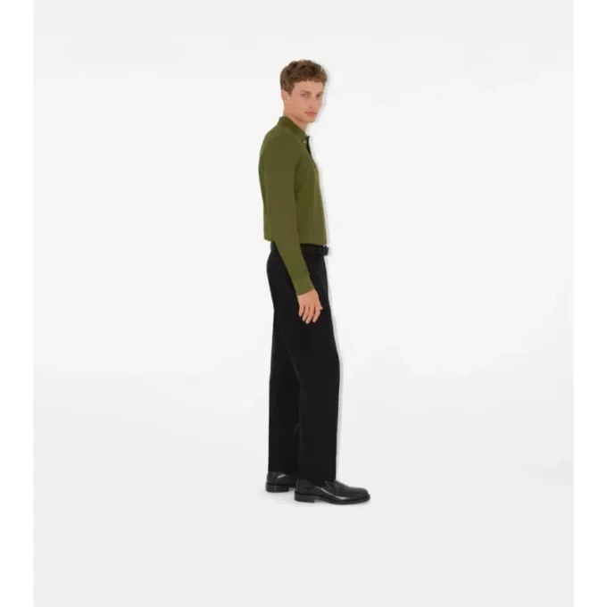Camisas de algodón de manga larga
