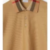 Camisas de algodón de manga larga con cuello a cuadros Camisas de algodón de manga larga con cuello a cuadros
