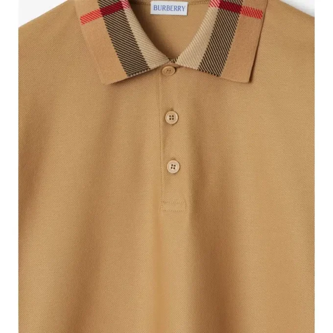 Camisas de algodón de manga larga con cuello a cuadros Camisas de algodón de manga larga con cuello a cuadros