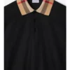 Camisas de algodón de manga larga con cuello a cuadros Camisas de algodón de manga larga con cuello a cuadros