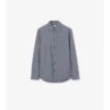 Camisas de corte regular en mezcla de algodón