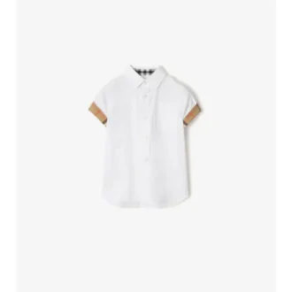 Camisas de popelín de algodón a cuadros
