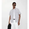 Camisas de popelín de algodón a rayas