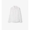 Camisas de popelín de algodón de corte ajustado