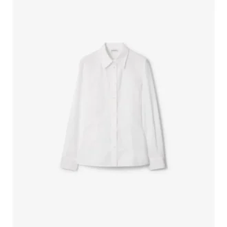 Camisas de popelín de algodón de corte ajustado