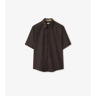 Camisas de popelín de algodón de corte regular