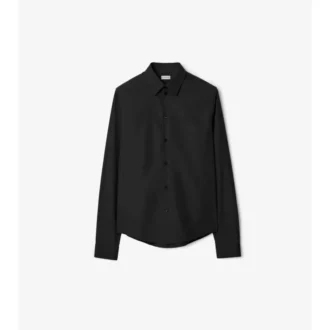 Camisas de popelín de algodón de corte regular