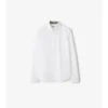 Camisas de popelín de algodón de corte regular Camisas de popelín de algodón de corte regular