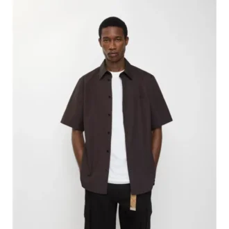 Camisas de popelín de algodón de corte regular