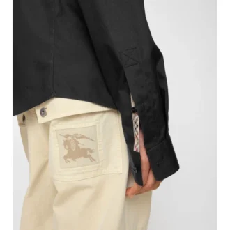 Camisas de popelín de algodón de corte regular