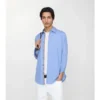 Camisas de popelín de algodón de corte regular