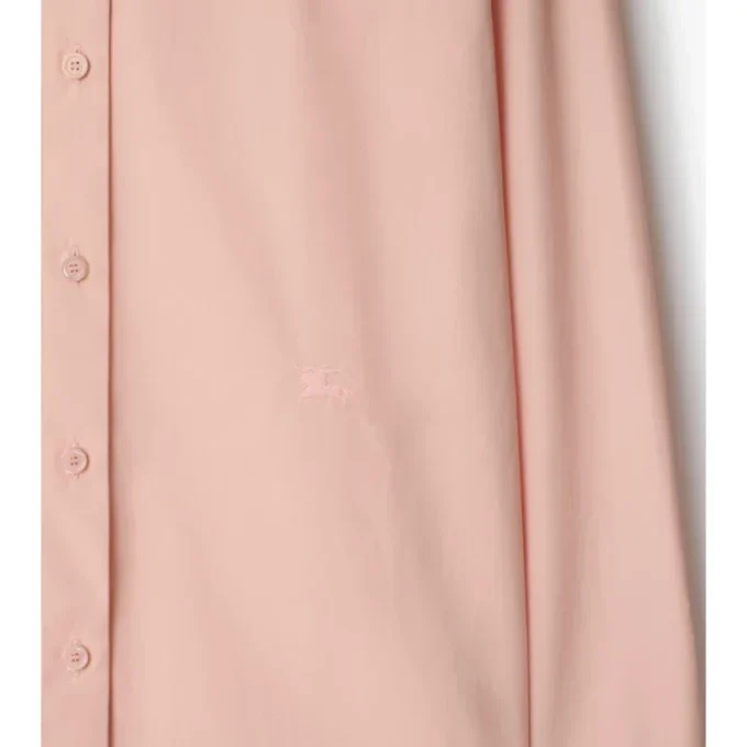 Camisas de popelín de algodón de corte regular Camisas de popelín de algodón de corte regular
