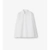 Camisas oversize de popelín de algodón Camisas oversize de popelín de algodón