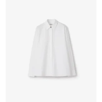 Camisas oversize de popelín de algodón Camisas oversize de popelín de algodón
