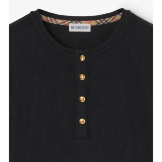 Camiseta corta de algodón