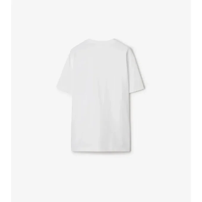 Camiseta de algodón con bolsillo a cuadros Camiseta de algodón con bolsillo a cuadros