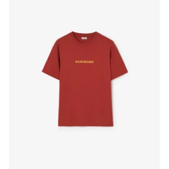 Camiseta de algodón con el logotipo Heritage