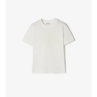 Camiseta de algodón con el sello del caballero