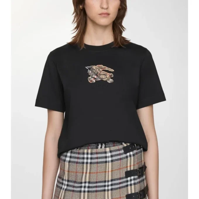 Camiseta de algodón con estampado EKD