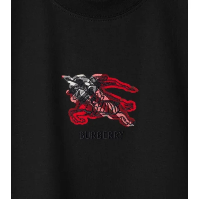 Camiseta de algodón con estampado EKD Check