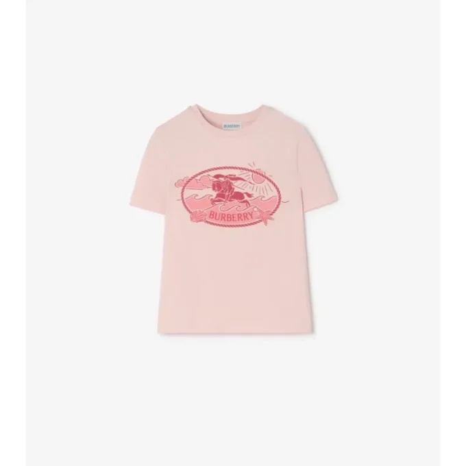 Camiseta de algodón con estampado Knight