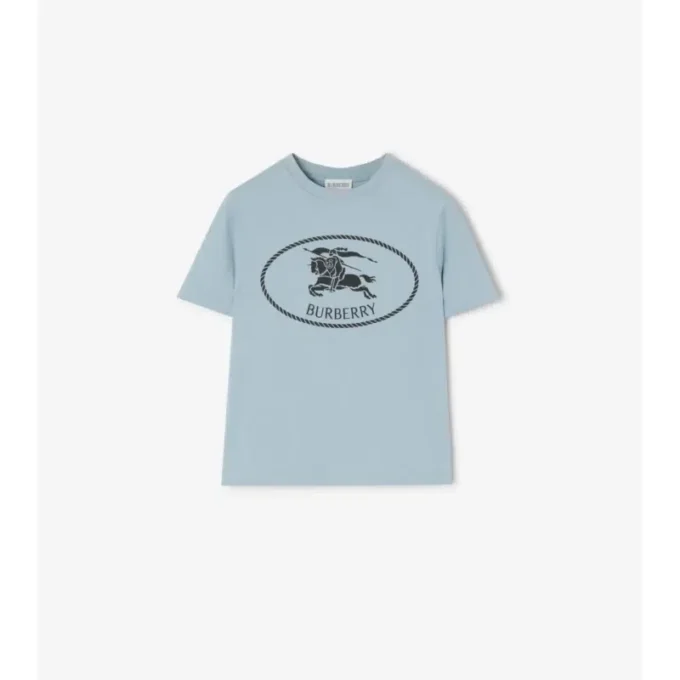 Camiseta de algodón con estampado Knight