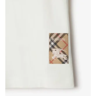 Camiseta de algodón con etiqueta Camiseta de algodón con etiqueta