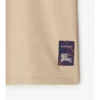 Camiseta de algodón con etiqueta