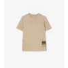Camiseta de algodón con etiqueta Landscape