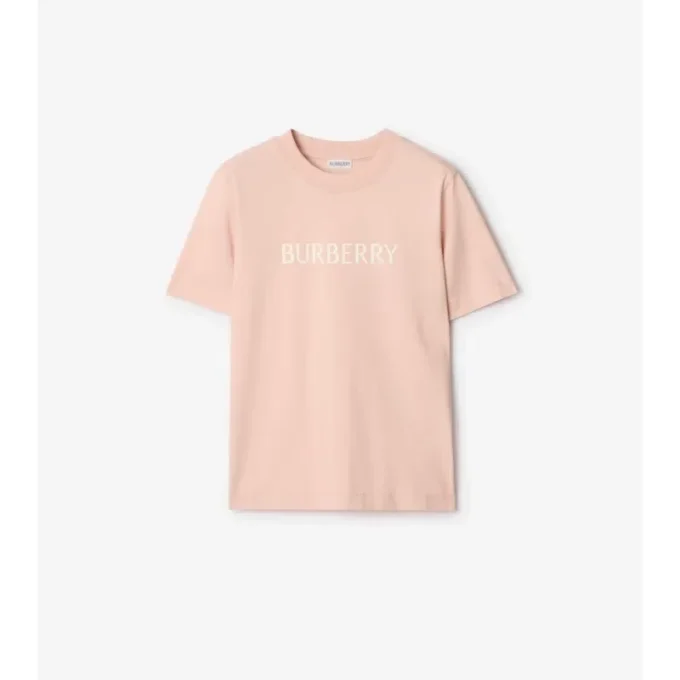 Camiseta de algodón con logotipo Camiseta de algodón con logotipo