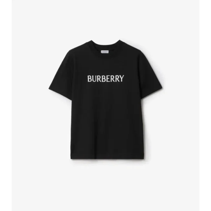Camiseta de algodón con logotipo Camiseta de algodón con logotipo