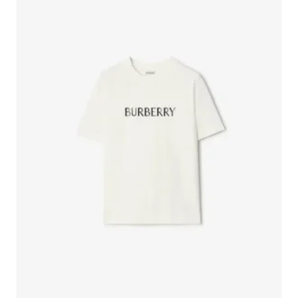 Camiseta de algodón con logotipo