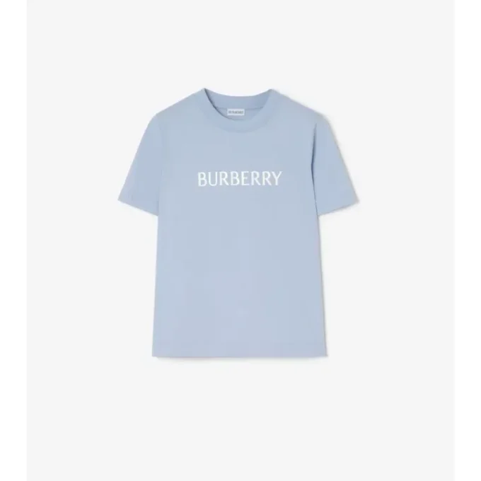 Camiseta de algodón con logotipo Camiseta de algodón con logotipo