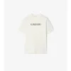 Camiseta de algodón con logotipo Camiseta de algodón con logotipo