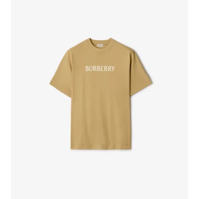 Camiseta de algodón con logotipo Camiseta de algodón con logotipo