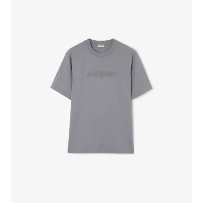 Camiseta de algodón con logotipo Camiseta de algodón con logotipo