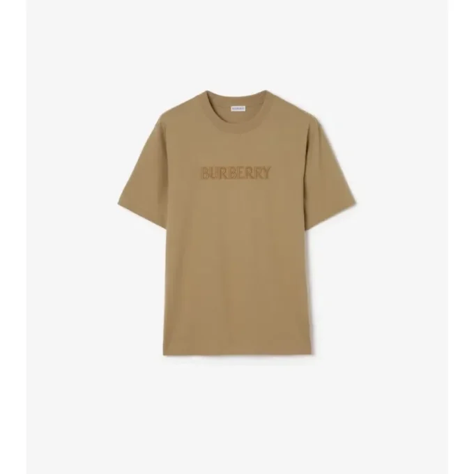 Camiseta de algodón con logotipo Camiseta de algodón con logotipo